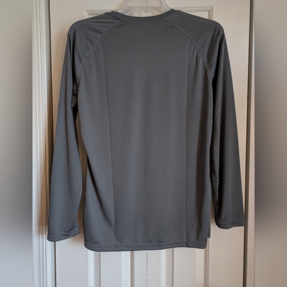 Women's Long-Sleeve Performance Shirt - Gray - Picture 2 of 4